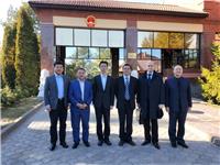 中发军融王洪董事长一行访问俄罗斯直升机集团