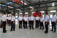 长沙海关党组书记、关长唐赟峰一行 莅临我司航空制造基地考察调研